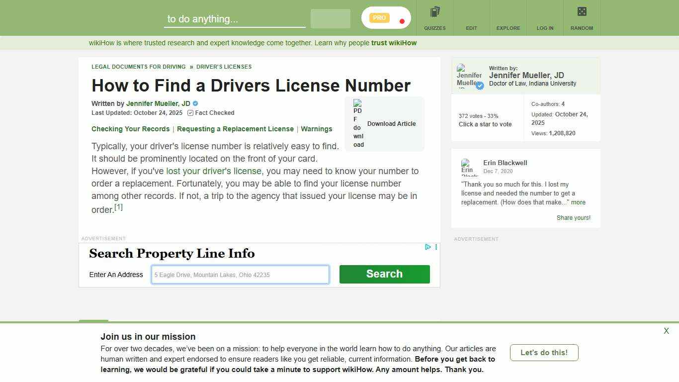 Simple Ways to Find a Drivers License Number: 9 Steps